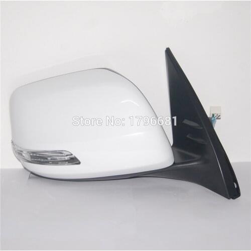CAPQX Auto Electric folding Rear view mirror for TOYOTA LAND CRUISER PRADO GRJ150 KDJ150 2013 2014 2015 87910-60N070 9 wirs