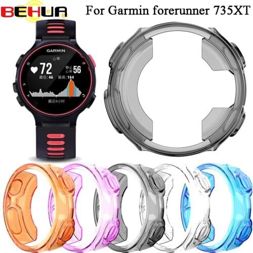 BEHUA Shockproof Light-Weight Case for Garmin Forerunner 735XT Protector Shell Protective Cases Ultra-Thin Cover Accessories