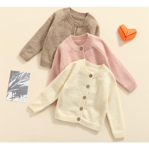 Infant Kids Baby Girl Coat, Long Sleeve Solid Color Buttons Warm Winter Velvet Shirt, Beige/ Brown/ Pink 1-4T