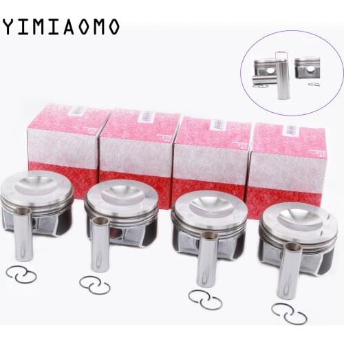 Piston & Piston Rings Set 21MM 06H 107 065 AM For Audi A3 A4 A5 Q5 TT VW Passat CC Tiguan Golf GTI Scirocco Skoda Seat 2.0TSI