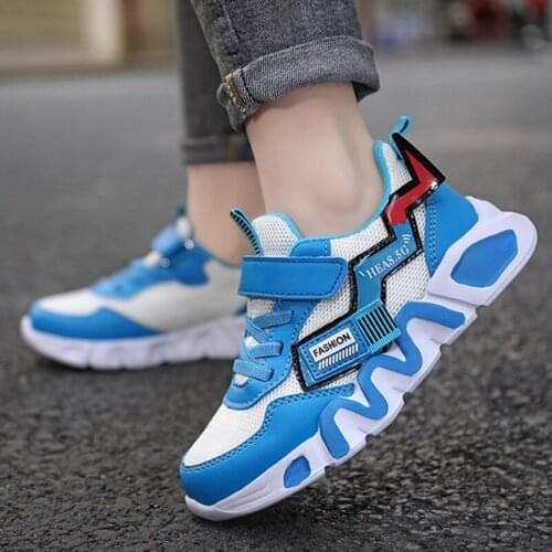 High Quality Childrens Shoes Breathable Casual Sneakers For Boys Lightweight Kids Shoes Soft Bottom Running Shoe Tenis Infantil