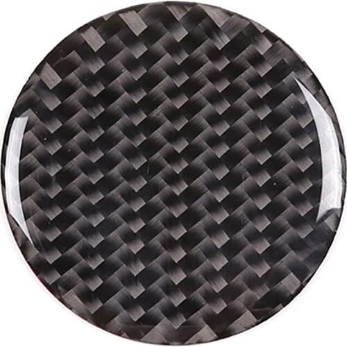 NEW-Car Soft Carbon Fiber Gear Shift Knob Covr Trim for Land Rover Discovery Sport 2015-2019