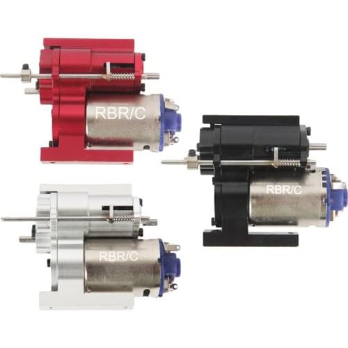 RC Car Three-Generation Full Metal Gear Case Transmission Box for MN90 MN45 MN96 1:16 Remote Control Pickup Truck DIY