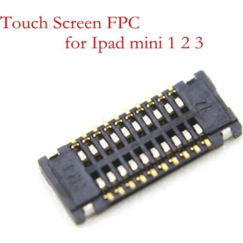XGE TP Touch Screen FPC Connector Port Plug on Mainboard replacement for iPad mini 1 2 3 mini1/2/3 20pin