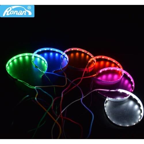 Ronan 3.0 inch 360 single color white blue red green yellow purple demon eyes for lens retrofit