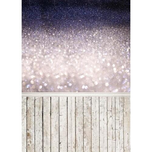 Silver Glitter Bokeh Photo Backdrop Vinyl Cloth Background for Baby Lovers Shimmer and Shine Party Photoshoot Photography Props