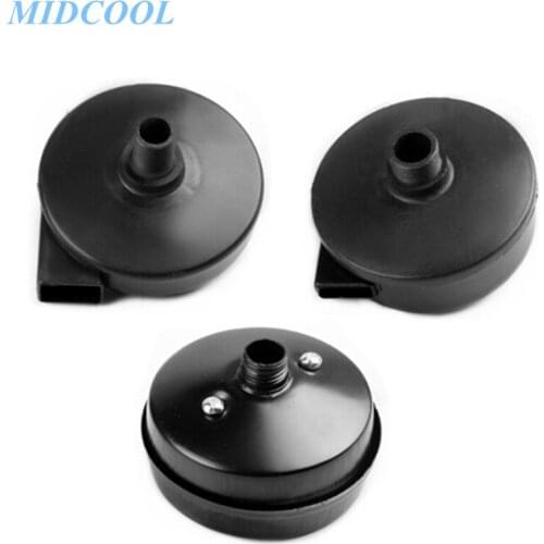 16mm 20mm Air Compressor Parts Black Plastic/Metal Intake Filter Noise Muffler Silencer Thread Direct Connection Snail Type