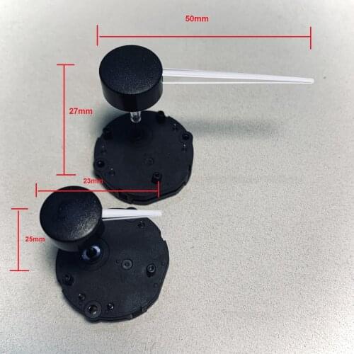 1pc 23mm/50mm Car instrument meter pointer transparent shaft standard light guide pointer cluster