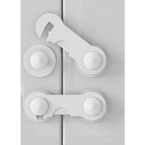 2Pcs/lot Child Safety Refrigerator Cabinet Lock Toddler Protecter Window Closet Wardrobe Safety Lock Baby Care Products