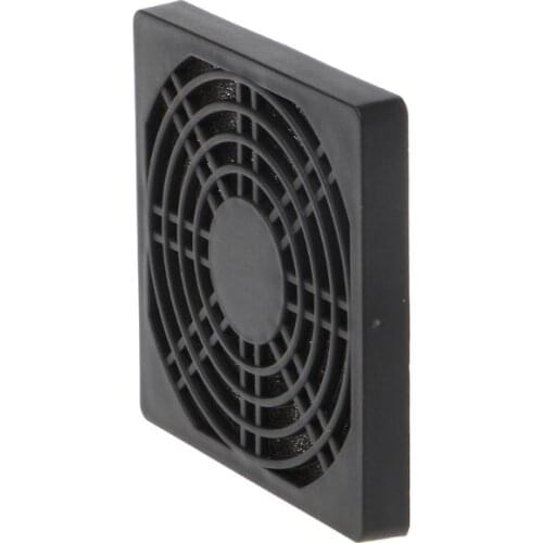 80mm Plastic Dustproof Case Cover Fan Dust-Proof Filter Guard For Computer PC