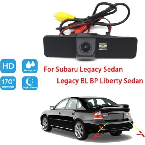 Car Rear View Camera For Subaru Legacy Sedan Legacy BL BP Liberty Sedan Full HD Night Vision Reverse Parking Camera Waterproof