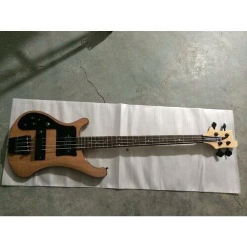 2019 New + Factory + Rickenback 4 strings 4003 fireglo custom bass guitar Natural Finish Ricken bass stereo two output injack