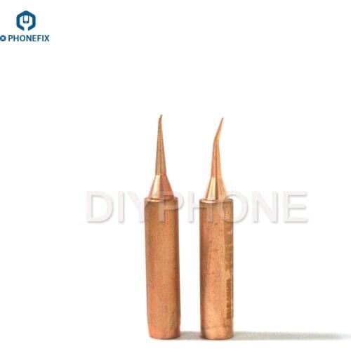 Oxygen-free Copper Solder Iron 900M-T-I 900M-T-SI soldering Station Jumper Wire Iron Tip for PCB Soldering repair