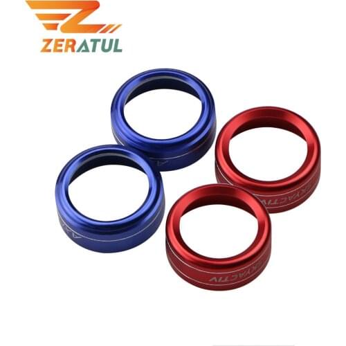 For Mazda 3 Axela 2014 - 2018 2Pcs/set Aluminum Alloy Metal Car Air Conditioning Knob AC Knob Heat Control Switch Button Knob