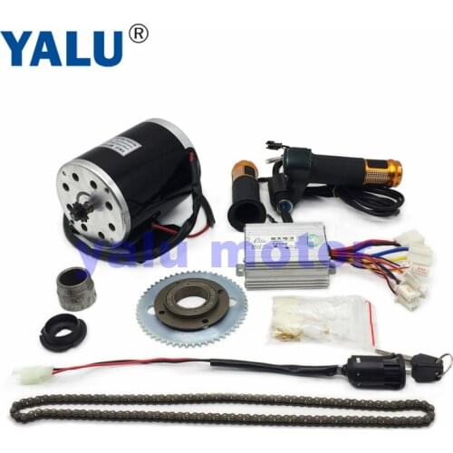 24-48V 500-1000W Electric Scooter Motor Electric Bike Belt Drive MY1020 High Speed Belt MOTOR electric scooter conversion kit