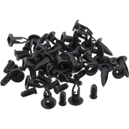Wheel Arch Cover Fasteners Plastic Trim Clips Clamps for Honda Mazda Nissan Pack of 30