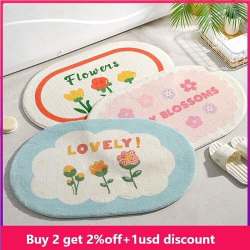 Nice Day Bath Mat Doormat Absorbent Carpet Entrance Mat Balcony Area Rugs Bath Living Room Bathroom WelcomeTapis Mat