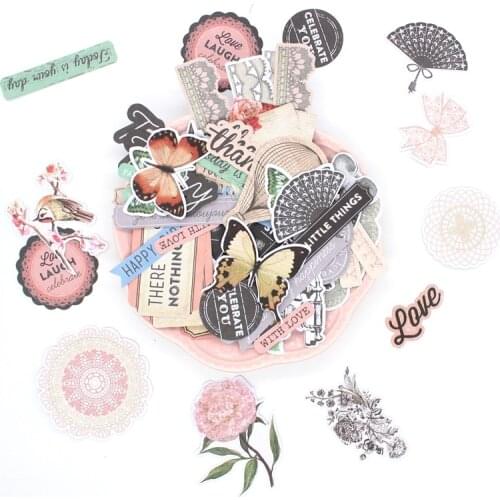 KSCRAFT 106pc Write You Own Story Cardstock Die Cuts for Scrapbooking Happy Planner/Card Making/Journaling Project