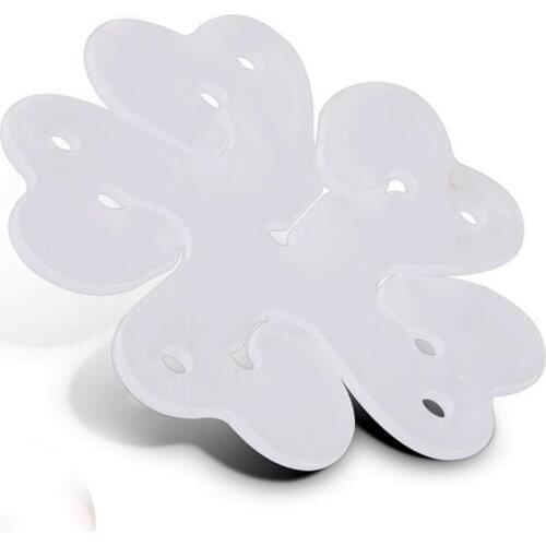 Pack Of 50 Portable Flower Shape Balloon Clips Holder For Wedding Event Decorations Birthday Party Supplies