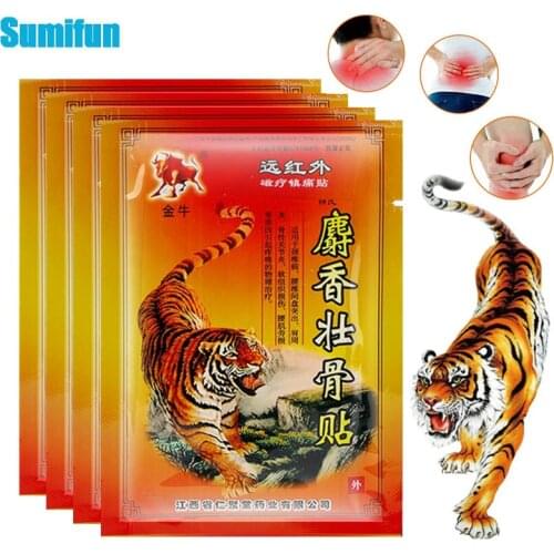 8Pcs Tiger Balm Pain Relief Patch Lumbar Knee Aches Pains Arthritis Joints Orhotics Plaster Spine Medical Plaster Health Care