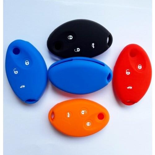 Flip Silicon FOB Case Funda Silicon Llave Protect For Citroen C4 C5 2006 Saxo 2002 Remote Key Shell 3 Button Car Key Case