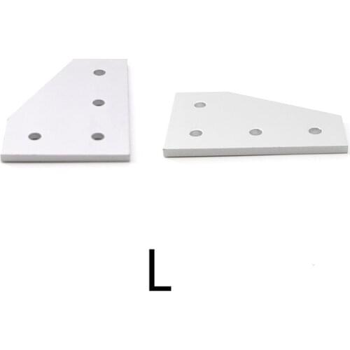 LINK CNC right angle Joining Plate 4 holes for 2020 Aluminum profiles