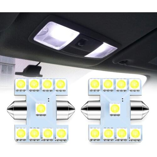 2 pcs 31mm C5W C10W LED Bulb High Brightness White LED Reading Lights Dome Lamp For Mitsubishi ASX Outlander 2012 2013 2014 2015