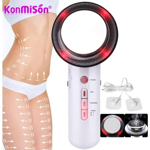 Ultrasound Cavitation EMS Body Slimming Massager Lipo Fat Burner Machine Galvanic Infrared Ultrasonic Weight Loss Facial Lifting
