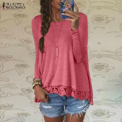 Женские шелковые футболки ZANZEA China At AliExpress