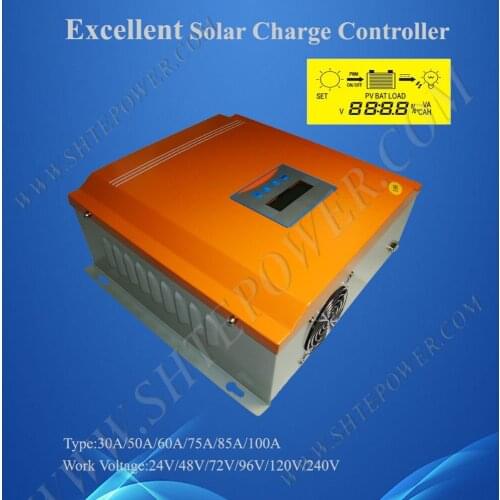 120v solar system controller, 85a charge controller