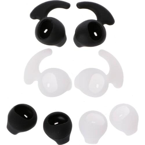 4 Pairs Silicone Eartip Earbud For Samsung S6/S7 Level U EO-BG920 Bluetooth Earphone