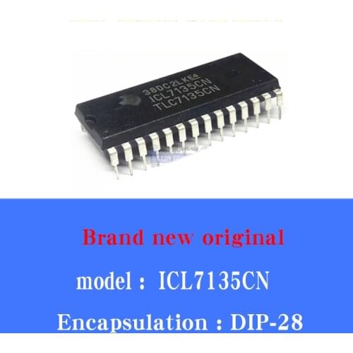 5/pcs Lot Brand new original ICL7135CN TLC7135CN TLC7135CPI DIP28 PMIC-display driver