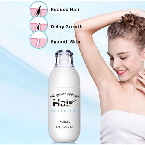 50ml PANSLY Hair Growth Inhibitor Epilator Armpit Aromatic Permanent Hair Removal Cream Shaver Hair Effective Hair Removal