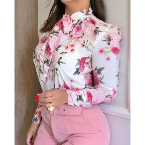 Женские футболки-поло с длинным рукавом CHAXIAOA China At AliExpress