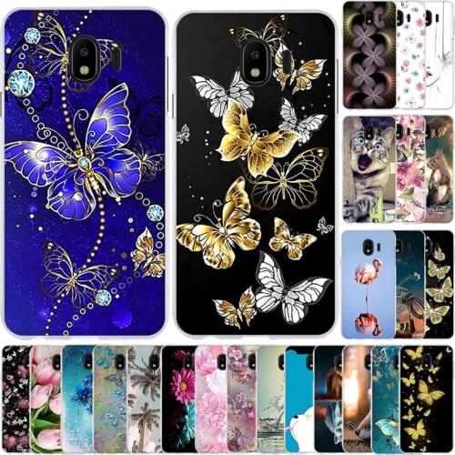 For Samsung Galaxy J4 2018 Case Cover For Samsung J4 2018 Phone Cover Silicone Soft TPU Coque Full 360 Protective Bumper Fundas