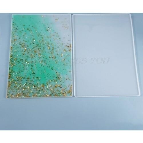 Crystal Epoxy Resin Mold Writing Drawing Board Casting Silicone Mould DIY Crafts Jewelry Making Tools Drop Shipping