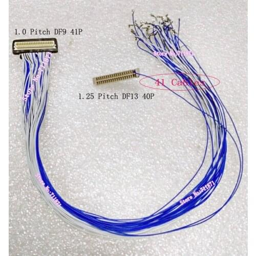 DF9 DF13 Screen Cable 41Pin TTL DF9 to 40P DF13 Screen Line 41P TTL DF13 Signal Line DF9-41S 41P Connector TTL DF13 Cable Line