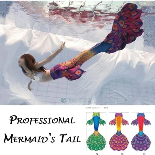 Mermaid tail Swimsuit Bikini for professional Mermaid course