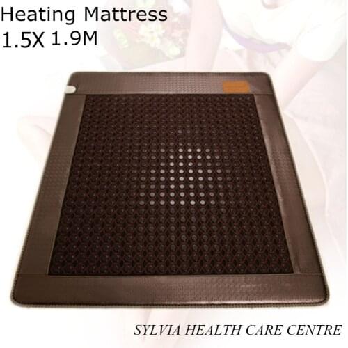 Best present for Christmas for Parents! Keep warm heating germanium mattress heat sleeping mattress bed 1.5X1.9M/ 59''X74.8
