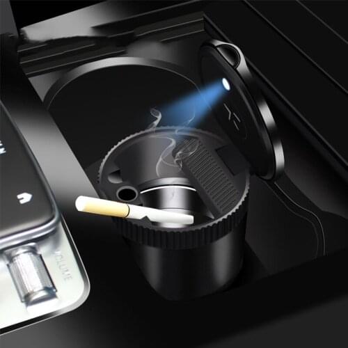 Metal Flame Retardant Ashtray For Mercedes Benz C E GLK M GL MB GLC AMG A200 C63 GLE GLA E Class W124 Car products