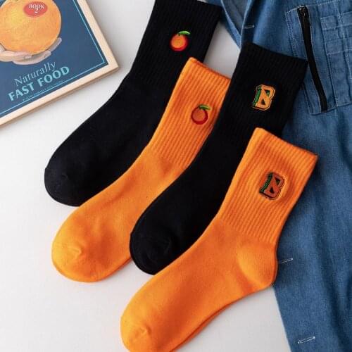 Unisex Womens Mens Sport Casual Socks Long Socks 1 Pair 2021 Designer Socks Middle Tube Socks For Woman Men EU 38-45 Size