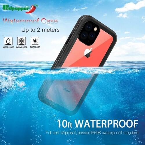 Redpepper Original Brand Case For Iphone11pro Max Ip69 Waterproof Dot+ Series Diving Underwater Shockproof Cover For Iphone11pro