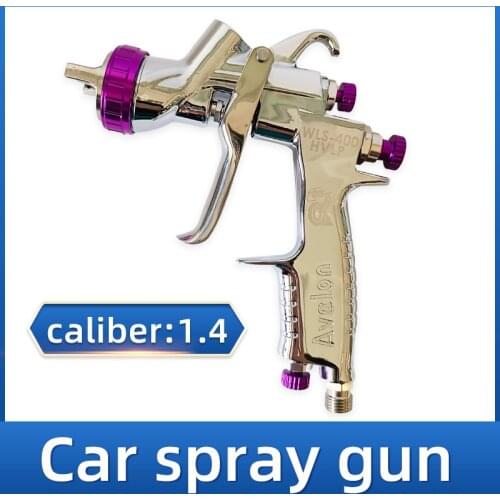 Professional HVLP Spay Gun 1.4mm Nozzle Gravity Airbrush For Car Painting