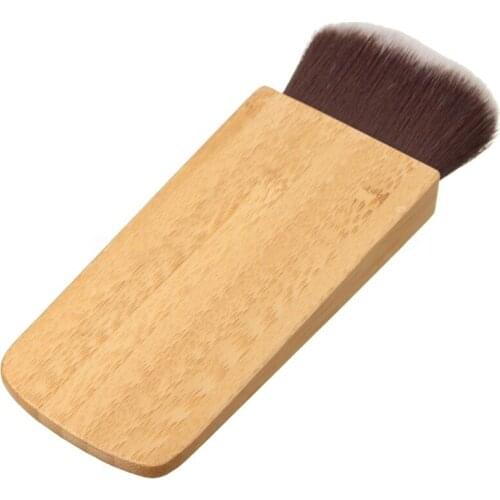 Bamboo Handle Cleaning Brush Soft Brush Cleaner for Vinyl LP Player Accessories 77HA