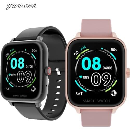 Smart Watch Waterproof Heart Rate Blood Pressure Blood Oxygen Monitoring Smartwatch Body Temperature Suitable For Android IOS