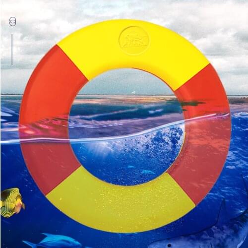 Lifesaving Ring Life Buoy Children Adult Thickening Solid Lifebuoy Open Water Beach Salvagente Mare Swimming Accessories DK50LB