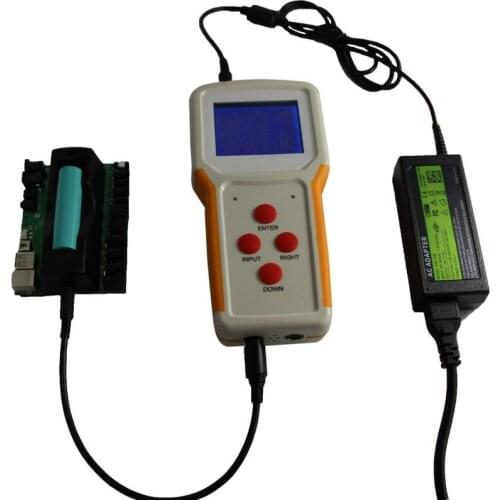 Universal portable RFNT4 laptop notebook battery tester for test charge two battery channels