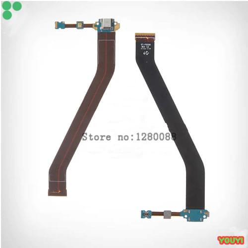 USB Charger Jack socket Connector Dock MIC Flex Cable For Samsung Galaxy Tab 3 10.1 P5200 P5210 GT-P5200 GT-P5210 Charging Port