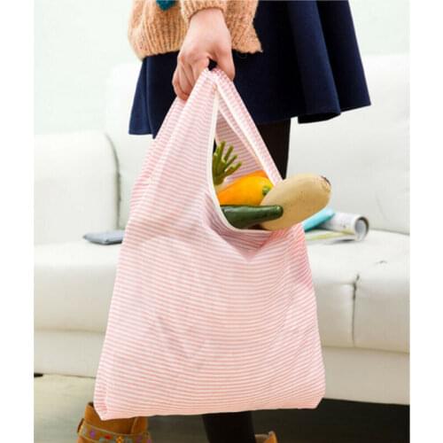 US STOCK Foldable Handy Shopping Bag Reusable Tote Pouch Recycle Storage Handbag US Stock