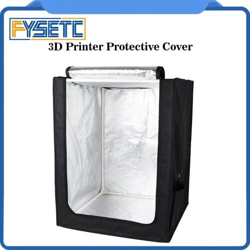 FYSETC 3D printer protective cover insulation cover dust cover creasity 3D printer shell for Ender 3/CP-01/Ender-2/CR-100/MK3S